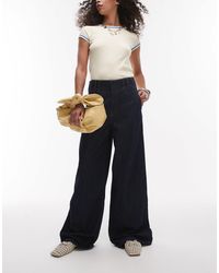 Mango - Mar Concealed Button Jeans Jean - Lyst