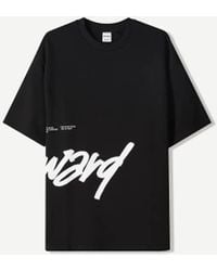 Bershka - Pluche T-Shirt Met Korte Mouwen En Print - Lyst