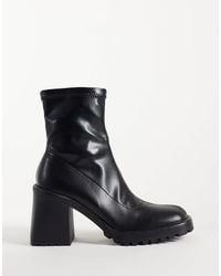Raid - Riona Block Heeled Ankle Boots - Lyst