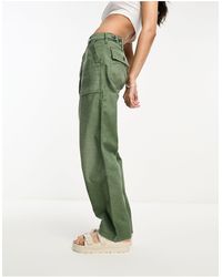 Polo Ralph Lauren - Pantalon style militaire plat sur le devant - olive - Lyst