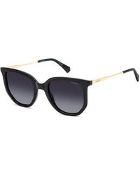 Polaroid Sunglasses - Oversized Rectangular Sunglasses With Shaded Polarized Lenses - Lyst
