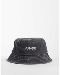 Reclaimed Vintage - Logo Bucket Hat - Lyst
