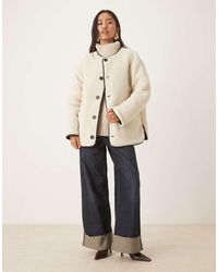 Nobody's Child - Reversible Quilted Borg Jacket - Lyst