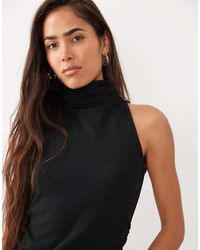 ASOS - Supersoft Funnel Neck Sleeveless Top - Lyst