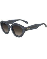 Moschino - Cat Eye Sunglasses With Shaded Lenses - Lyst