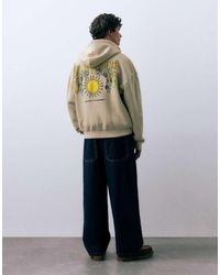 Pull&Bear - Sun Zip-up Hoodie - Lyst