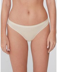 Tezenis - Plain Colour Cotton Brazilian Briefs - Lyst