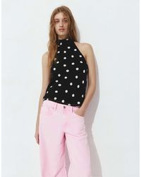 Pull&Bear - – neckholder-oberteil - Lyst