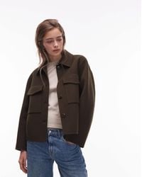 ARKET - Double Layer Wool Jacket With Button Front And Front Pockets - Lyst