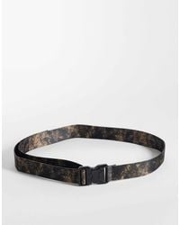 ASOS - – utility-webgürtel mit em military-muster und metallschnalle - Lyst