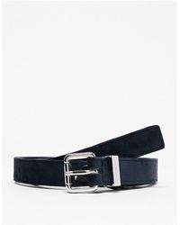 River Island Fluwelen Skinny Riem - Zwart