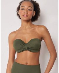 Calzedonia - Fuller Bust Bandeau Bikini Top Premium Sculpt - Lyst