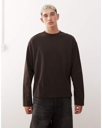 Weekday - Great Boxy Oversized Long Sleeve T-shirt - Lyst