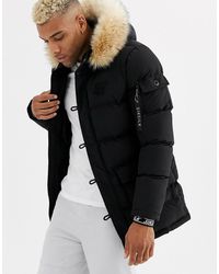sik silk winter jacket