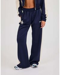 CERNUCCI - Poly Wide Leg Cut & Sew Jogger - Lyst