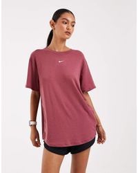 Nike - One Dri-Fit Relaxed Short Sleeve Top - Lyst