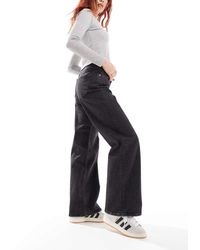 ONLY - Juicy High Waisted Wide Leg Jeans - Lyst
