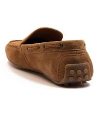 Thomas Crick - Duval - mocassins casual à enfiler en cuir - Lyst