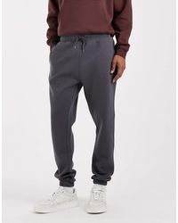 ASOS - Joggers Gris Carbón Básicos De Corte Slim Essentials De - Lyst
