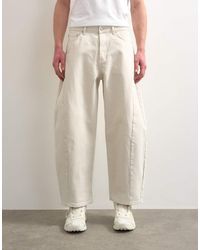 TOPMAN - Rigid Barrel Jean - Lyst