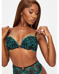 Ann Summers - Midnight Seduction Padded Plunge Bra - Lyst