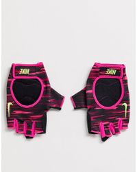 guantes nike hombre gris