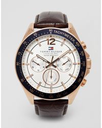 tommy hilfiger 1791104 luke silver strap watch