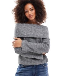Vero Moda - – lockerer, schulterfreier pullover - Lyst
