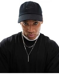 Nike - Gorra Negra De Club - Lyst