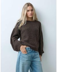 ONLY - Drop Shoulder Knitted Sweater - Lyst