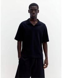 Pull&Bear - – kurzärmliges polohemd aus interlock-stoff - Lyst