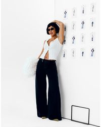 Levi's - Middy Wide Leg Jeans - Lyst