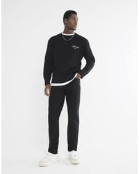River Island - Slim Fit Stretch Jeans - Lyst