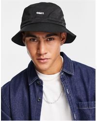 Cappello da pescatore nero con smileChinatown Market in Materiale sintetico  da Uomo colore Nero | Lyst