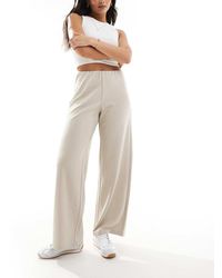 Vero Moda - Losse Broek Met Elastische Taille - Lyst