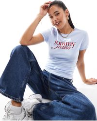 Tommy Hilfiger - Retro Script Baby T-shirt - Lyst