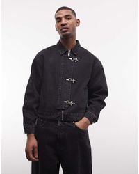Liquor N Poker - Buckle Detail Harrington Jacket - Lyst