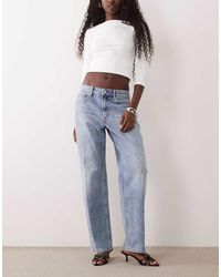 GOOD AMERICAN - Petite Good 90's High Waist Straight Leg Jeans - Lyst