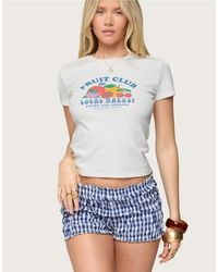 Edikted - Fruit Club Graphic T Shirt - Lyst
