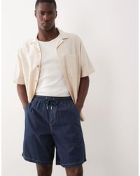 Farah - Swinton Contrast Stitch Drawstring Shorts - Lyst
