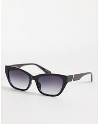 Pieces - Rectangular Sunglasses - Lyst