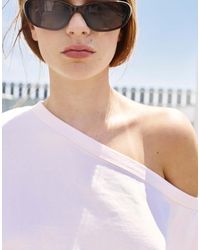 Pull&Bear - Ronde Zonnebril - Lyst
