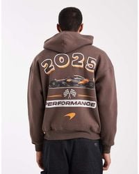 Hollister - Boxy F1 Graphic Zip Through Hoodie - Lyst