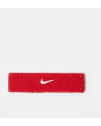 Nike - Fascia Rossa Classica Con Logo - Lyst