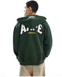 Aape By A Bathing Ape - Aape By A Bathing Ape Basic Logo Zip Up Hoodie - Lyst