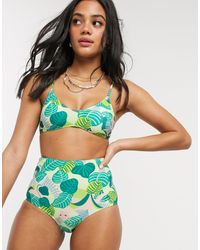 monki padded bikini top