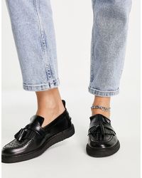Fred Perry X George Cox Tassel Loafer Studded Leather - Black