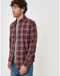 Threadbare - Brushed Cotton Flannel Shirt - Lyst