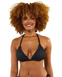 Peek & Beau - Fuller Bust Mix & Match Scallop Triangle Bikini Top - Lyst