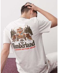 Timberland - Back On The Road Backprint T-shirt - Lyst